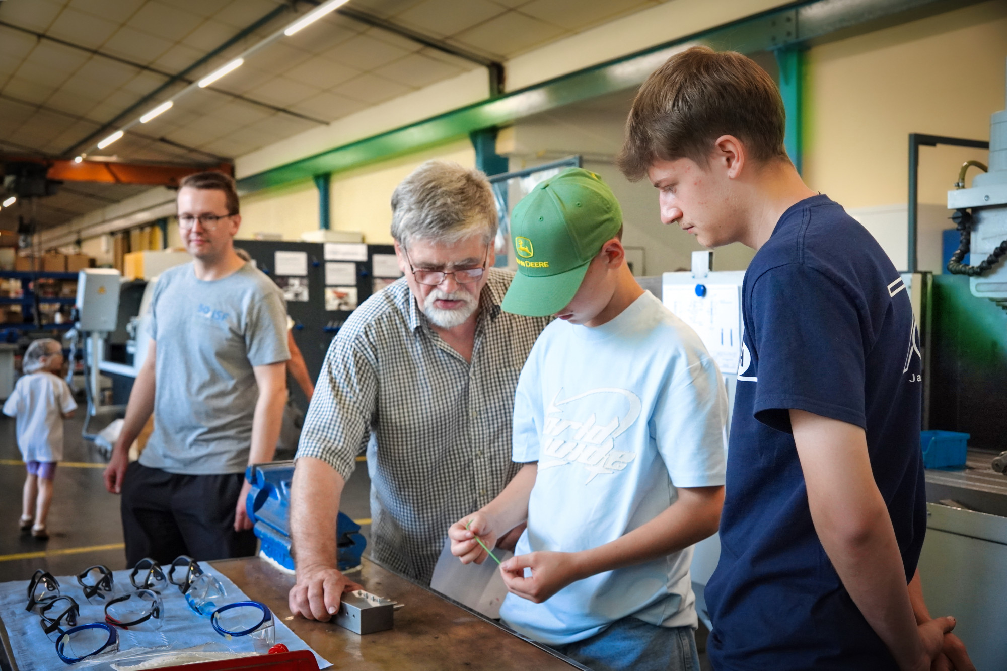 Einblick in die Ausbildung und Werkstattarbeit