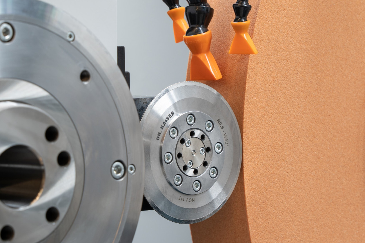 Abrichtspindel der Maschinenserie RS CU CB