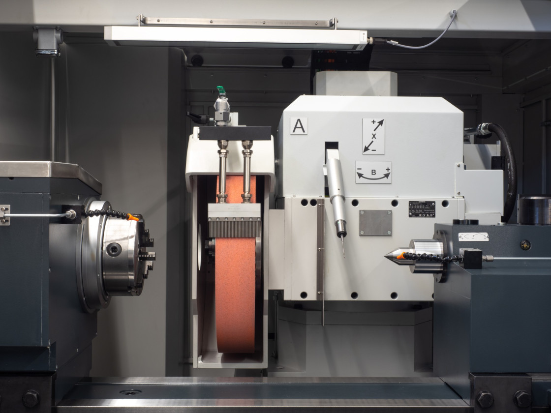 Arbeitsraum der Maschinenserie RS CP CNC